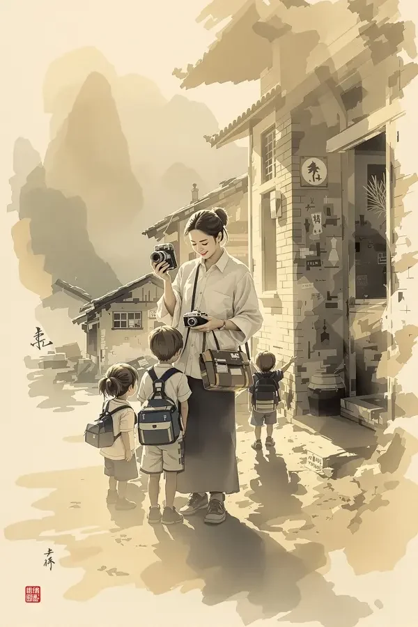 光与少年高清海报
